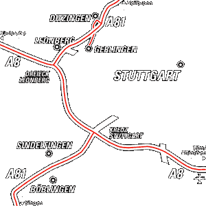 Map Stuttgart